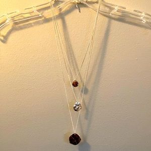 Chloe + Isabel silver necklace